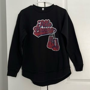 Title boxing sweatshirt